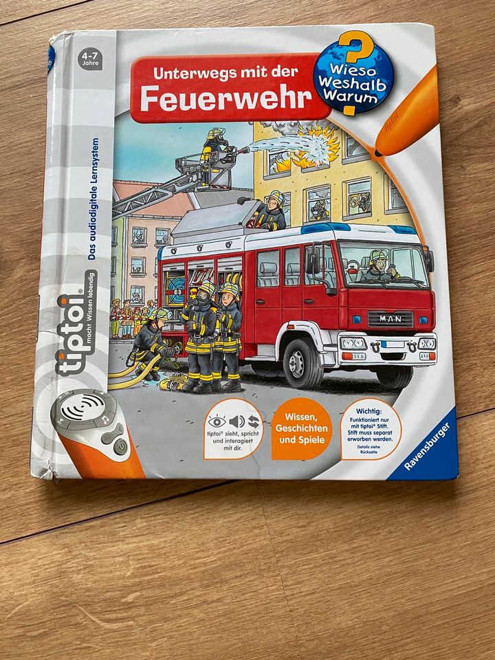 Ravensburger TipToi Wieso Washalb Warum Feuerwehr Tip Toi in Bottrop