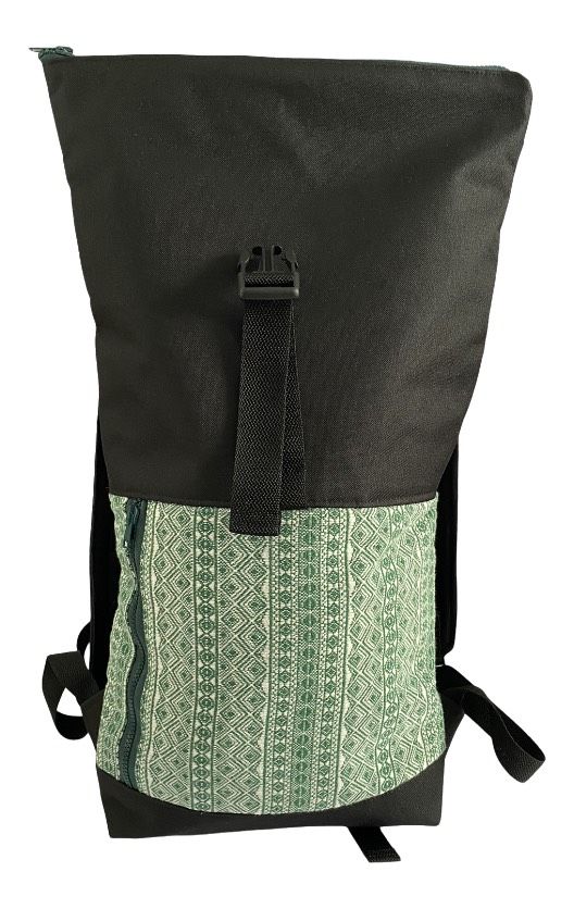 Rolltop Rucksack aus dem Didymos Prima Tragetuch Scrap in Mainburg