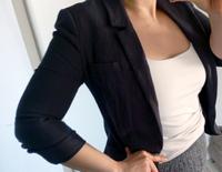 Zero, Frühlings Blazer, w. Krepp, Viskose, leicht, Grau Niedersachsen - Delmenhorst Vorschau