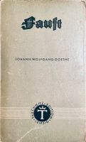 Johann Wolfgang von Goethe - Faust // Taschenbuch // 1944 Sachsen-Anhalt - Halle Vorschau