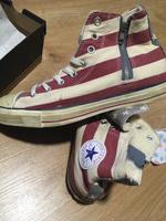 Chucks Converse USA Flagge Limited Edition 44 Vitage NEU!!!! Hessen - Gründau Vorschau