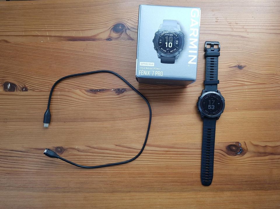 Uhr Smartwatch Garmin fenix® 7 PRO - Sapphire Solar Edition in Greifswald