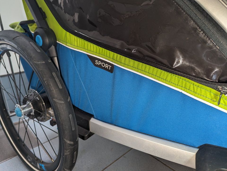 THULE CHARIOT SPORT 1 Fahrrad-Anhänger gepflegter Zustand Zubehör in Jena