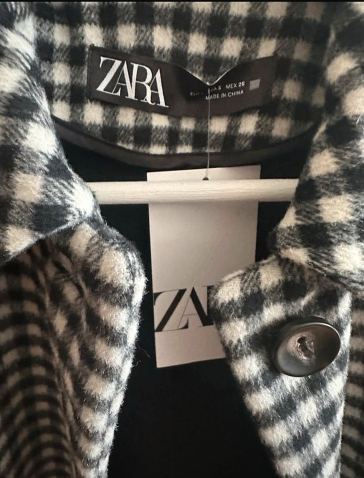 Zara Jacke kariert Neu Gr.S in Bad Tölz