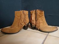 Stiefelleten mit Fransen  im Western-Stil, Line Dance Hessen - Edertal Vorschau