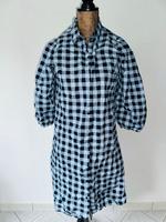 Bluse / Kleid - Pieces - Blau kariert - Gr. M - NEU & Etikett Hessen - Pfungstadt Vorschau
