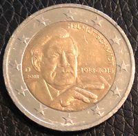 2 Euro Münze Helmut Schmidt 1918-2015A 2018D Nordrhein-Westfalen - Wipperfürth Vorschau