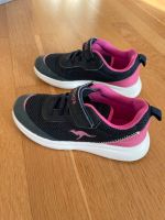 KangaROOS Turnschuhe dunkelblau/rosa Gr. 31 Frankfurt am Main - Kalbach Vorschau