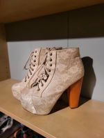 Florale Highheels mit Holzabsatz Rheinland-Pfalz - Reichenbach-Steegen Vorschau