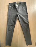 Lederhose slim fit Michael Kors Gr. 6/L28/S grau Sachsen-Anhalt - Halberstadt Vorschau