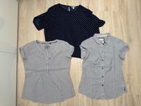 Kleiderpaket 38 / 40 Bluse Damen blau gestreift Esprit Tom Tailor Baden-Württemberg - Aichtal Vorschau