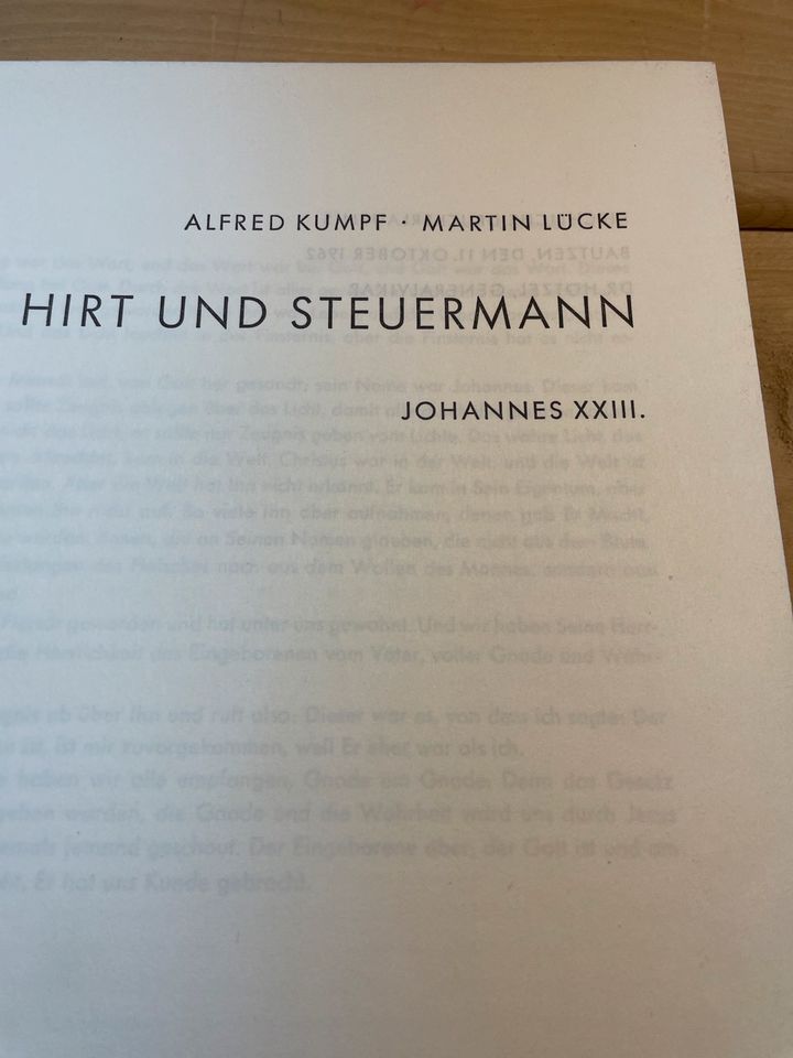 Buch - Hirt und Steuermann Johannes XXIII in Selm