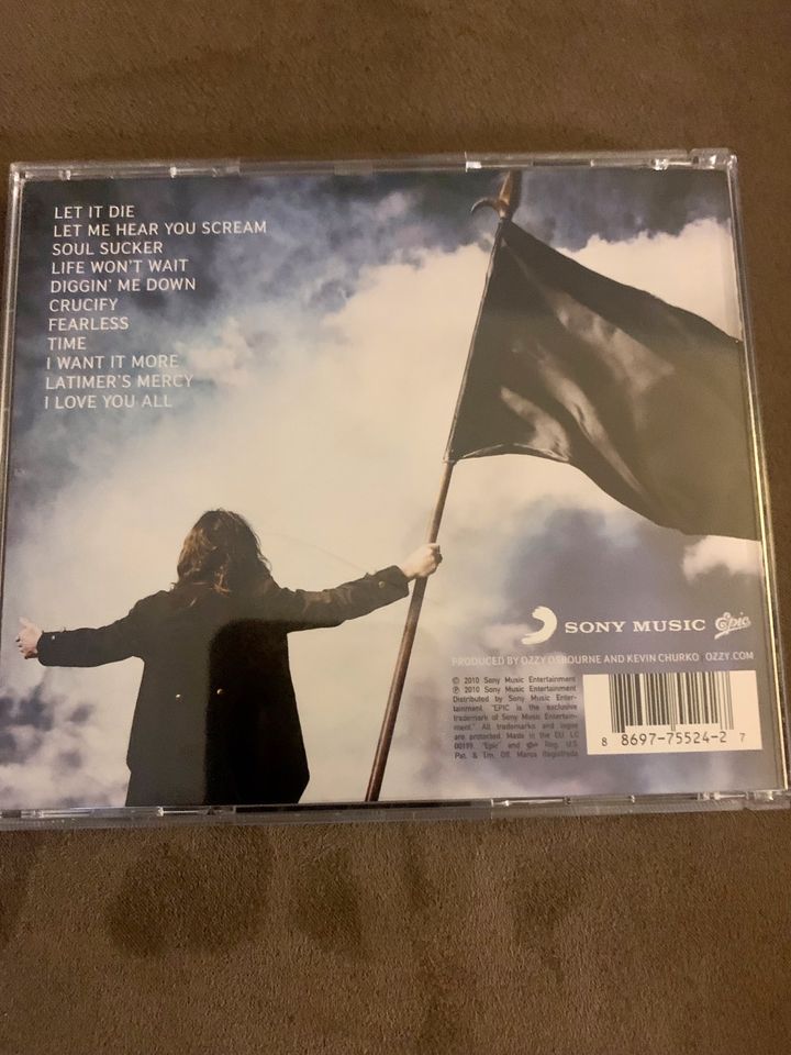 Ozzy Osbourne „Scream“ CD (Black Sabbath, DIO) in Neubrandenburg