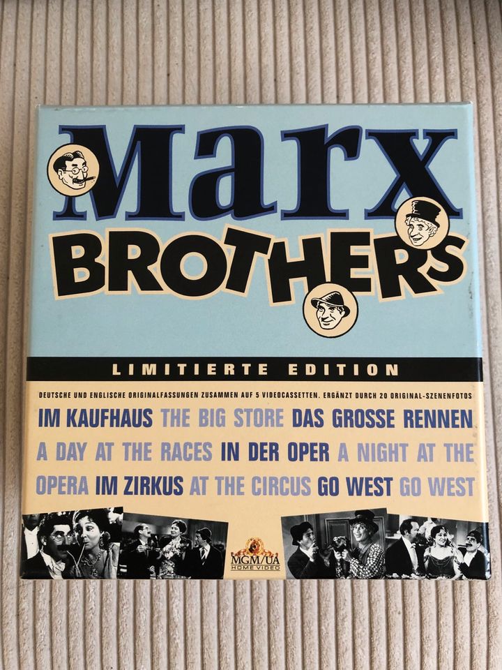 Marx Brothers - Limitierte Edition VHS im Sammlerzustand! in Freden