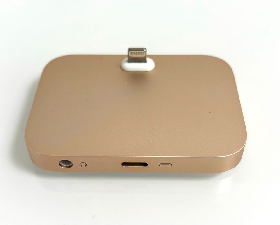 Apple/iPhone/Lightning Docking Station/square gold/TOP in Köln