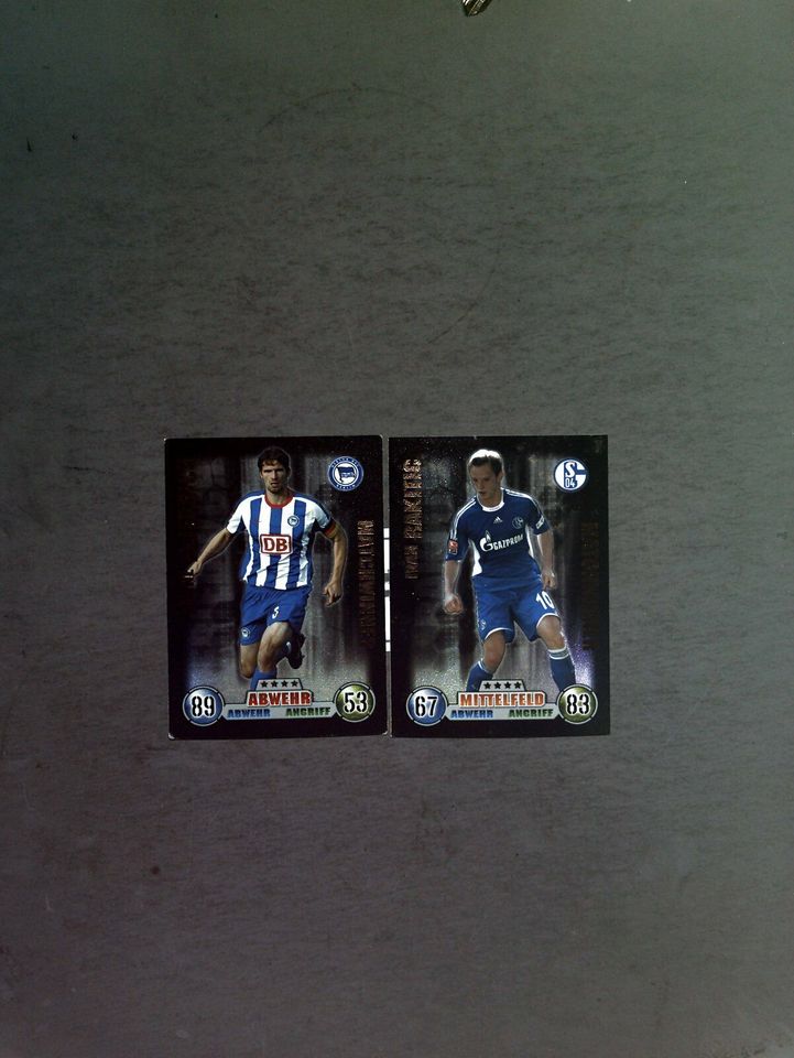 MATCH ATTAX Sammelkarten Fußball Bundesliga 2008 / 2009 in Stakendorf