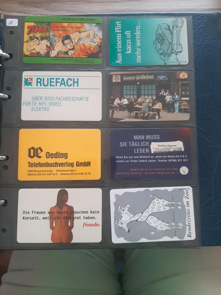 Telefonkarten in Ahrensburg