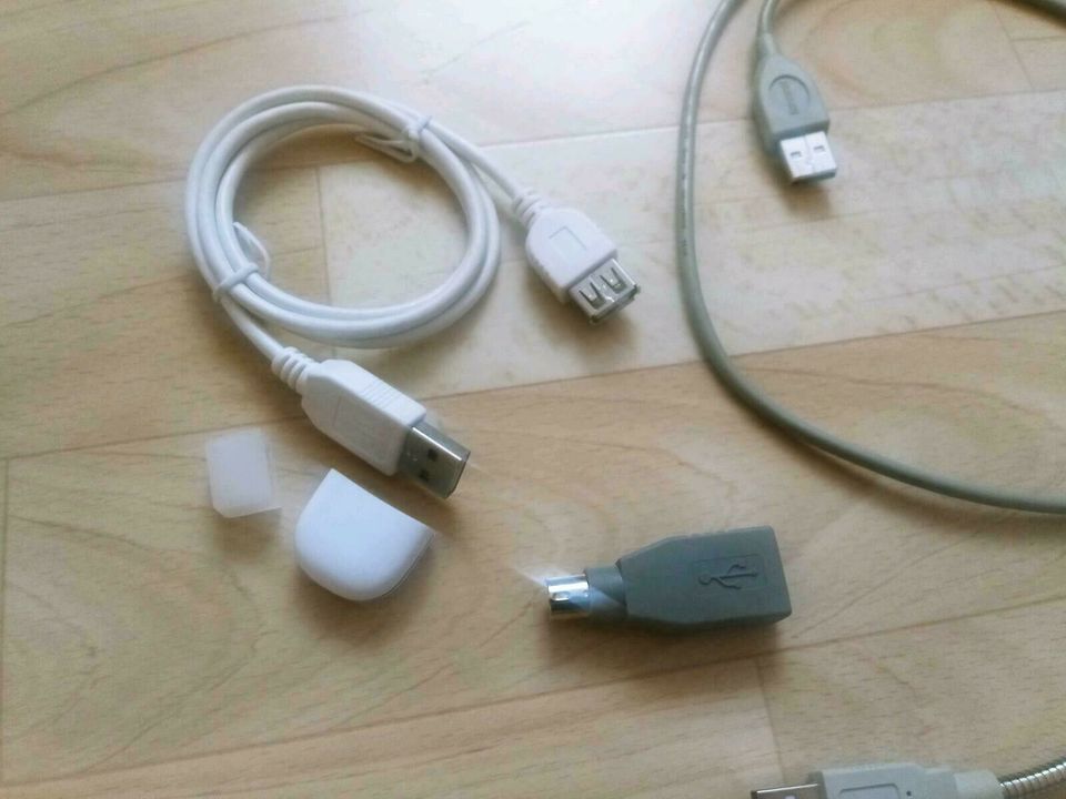 Ps/2 USB Adapter, Micro USB Kabel, Verlängerung & Ventilator LED! in Finsterwalde