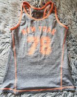 H&m Sport Top Gr.146/152 grau Neon orange Brandenburg - Premnitz Vorschau