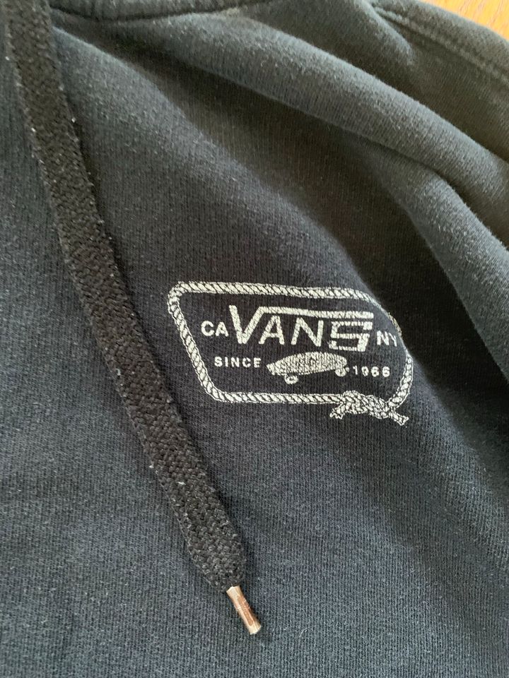 Hoodie Vans schwarz M Backprint in Berngau