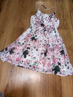 Gina Trickot Sommerkleid S 36 weiß mit Blumen Bayern - Starnberg Vorschau