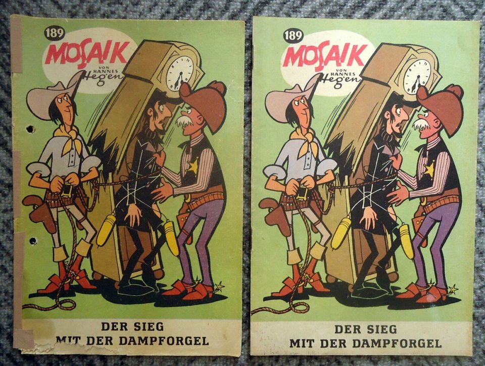 Ich biete ALLE Mosaiks von 1955 als PDF in Wolgast