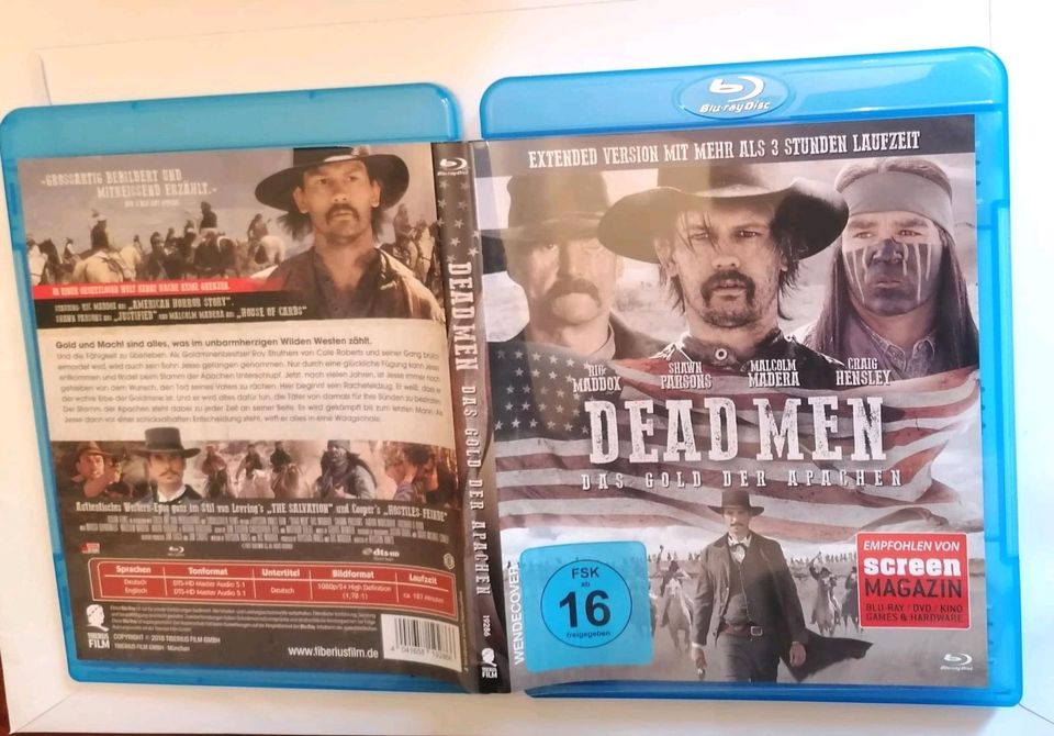 Blu Ray Dead Men - Gold der Apachen und Underwater Es Ist Erwacht in Parkstetten