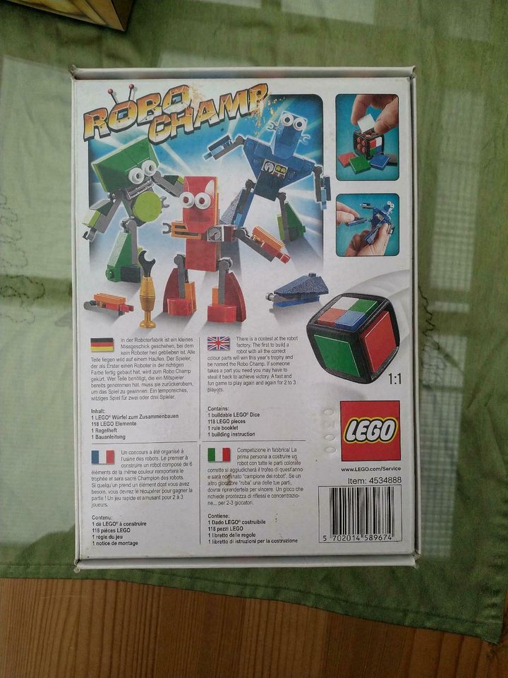 Lego-Spiel"robo-champ" in Langenbernsdorf