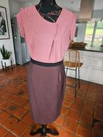 Next Kleid Etuikleid Blusenkleid gr 38 ( 10) rosa braun zeitlos Hessen - Höchst im Odenwald Vorschau
