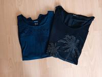 Damen Shirts Doppelpack Gr. 48/50 blau/schwarz Viskose Wuppertal - Cronenberg Vorschau