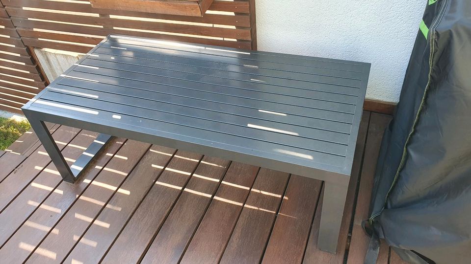 Outdoor Aluminium Beistelltisch anthrazit in Hanau