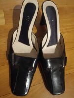 GUCCI Pantolette/Loafer Gr 37 schwarz Bayern - Schwandorf Vorschau