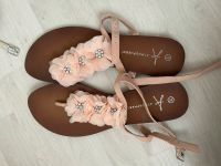 Sandalen Blüten floral peach 42 Hannover - Vahrenwald-List Vorschau