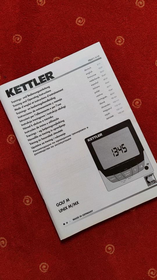 Kettler Crosstrainer Unix M in Sellin