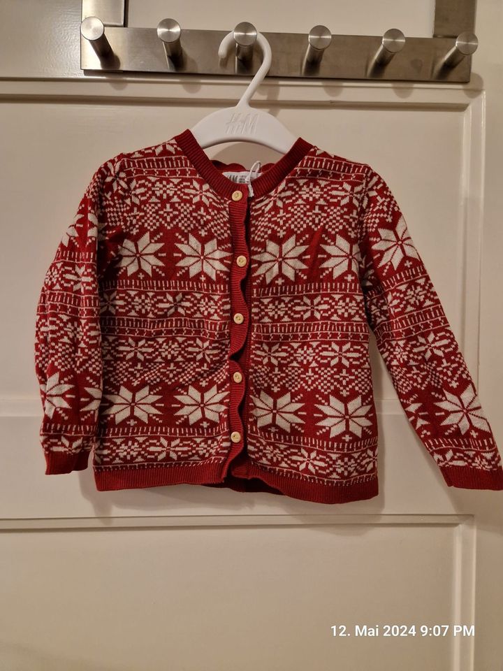 H&M Cardigan Strickjacke Gr 92 in Hannover