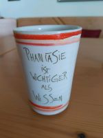 Töpfermarkt Tasse  Becher Einstein Spruch Bayern - Dillingen (Donau) Vorschau