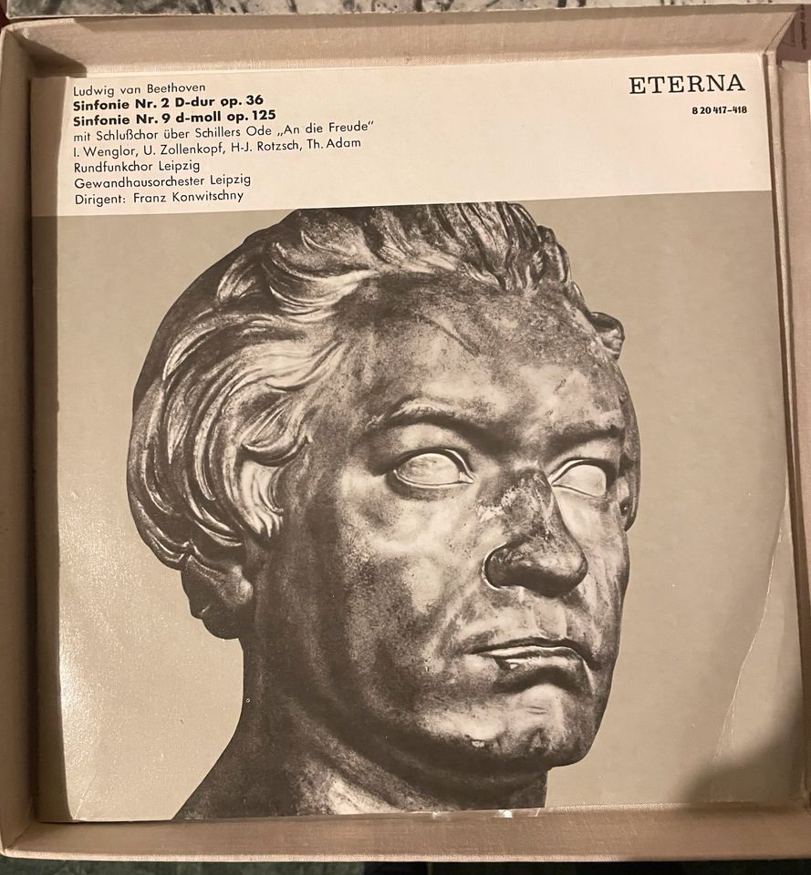 Schallplatten Ludwig Van Beethoven die Neun Sinfonien in Zörbig