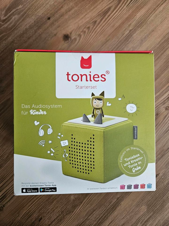 Neue ungeöffnete Toniebox grün Starterset Tonies in Dürmentingen