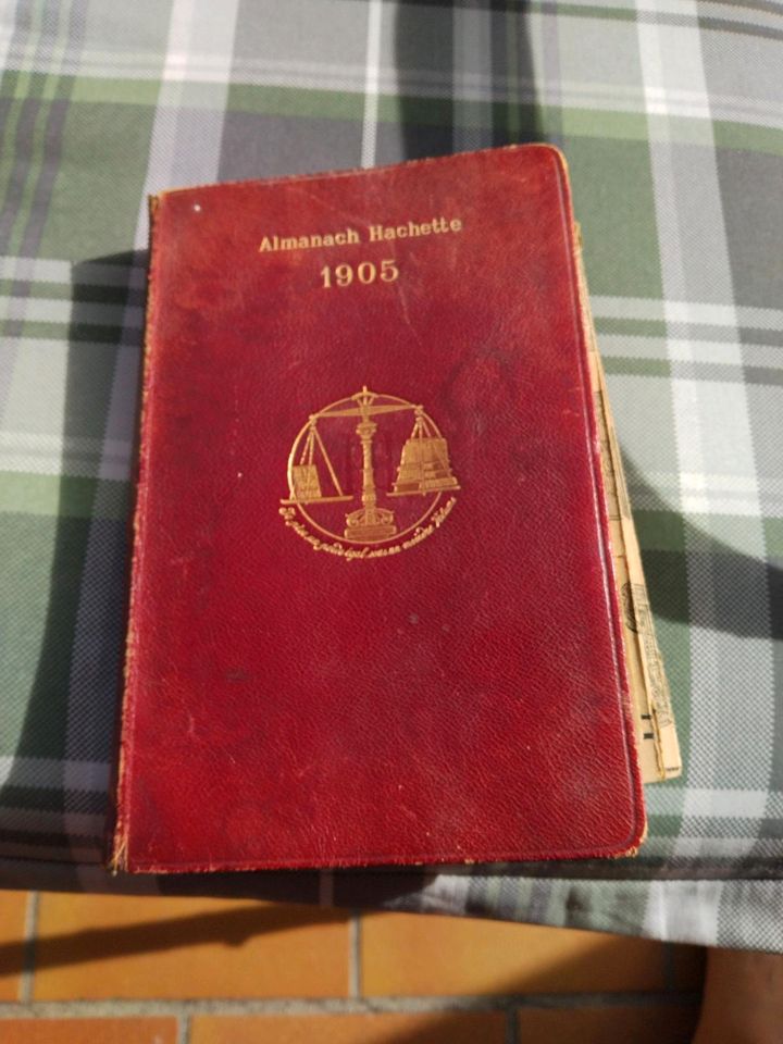 Almanach Hachette von 1905 in Willstätt