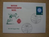 Deutsche Turnmeiserschaften in Kassel "Briefmarken" Sonderstempel Hessen - Vellmar Vorschau