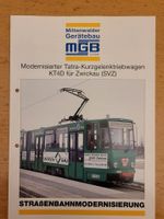 Prospekt mgb Straßenbahn Tram Tatra KT4D Zwickau SVZ 935 Berlin - Charlottenburg Vorschau