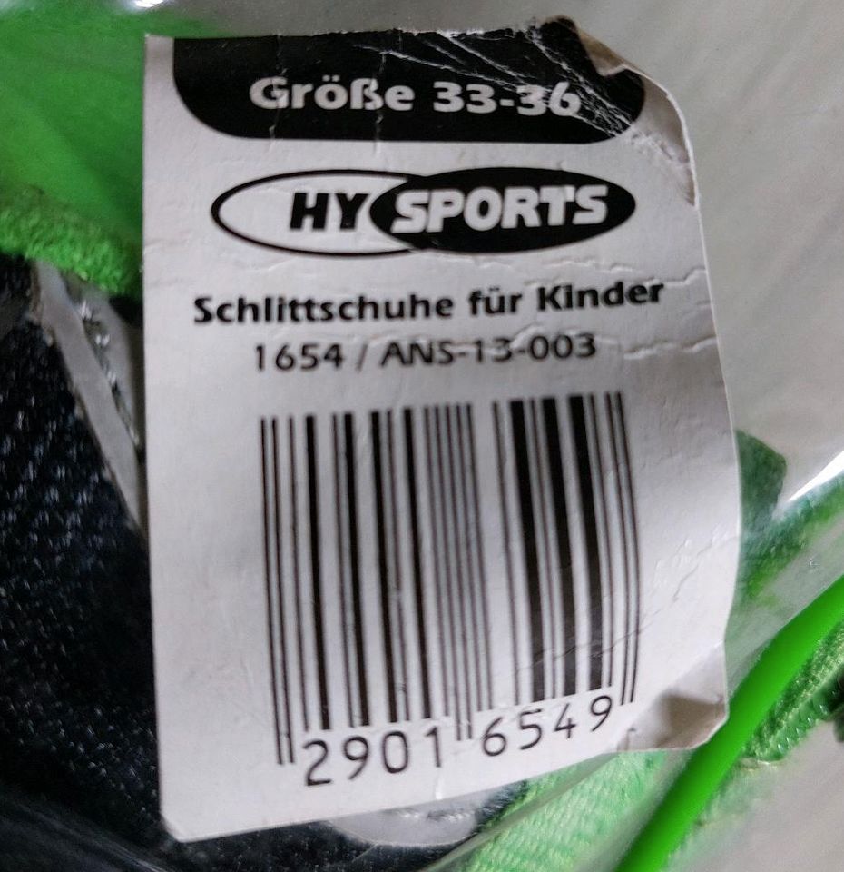 Hy Sports Schlittschuhe Kinder Gr. 33 - 36 in Berlin