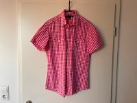 H&M Herren Hemd Kurzarm kariert weiß-pink/rosa Gr. M Bayern - Essenbach Vorschau