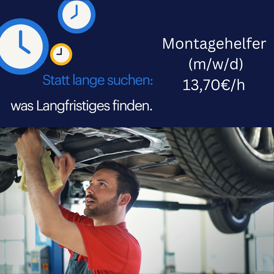 ❗ Montagehelfer (m/w/d) ❗ in Treuen