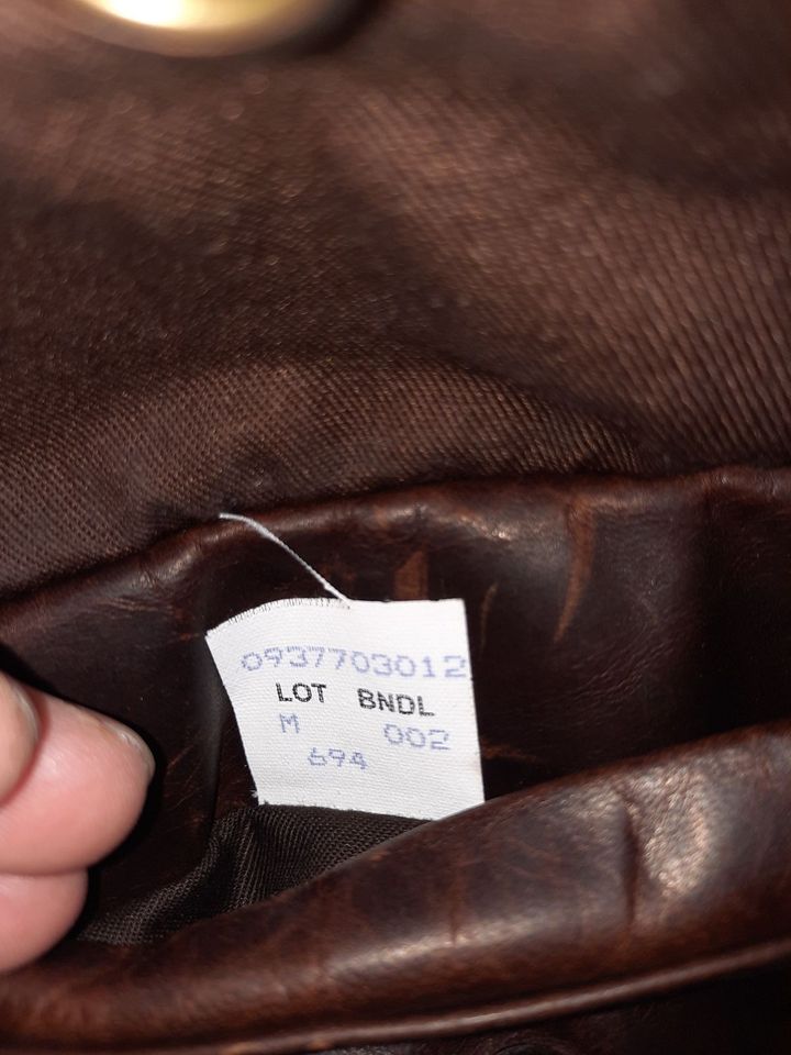 Schott Made in USA 694 Lederjacke Leather jacket oiled vintage M in Andernach