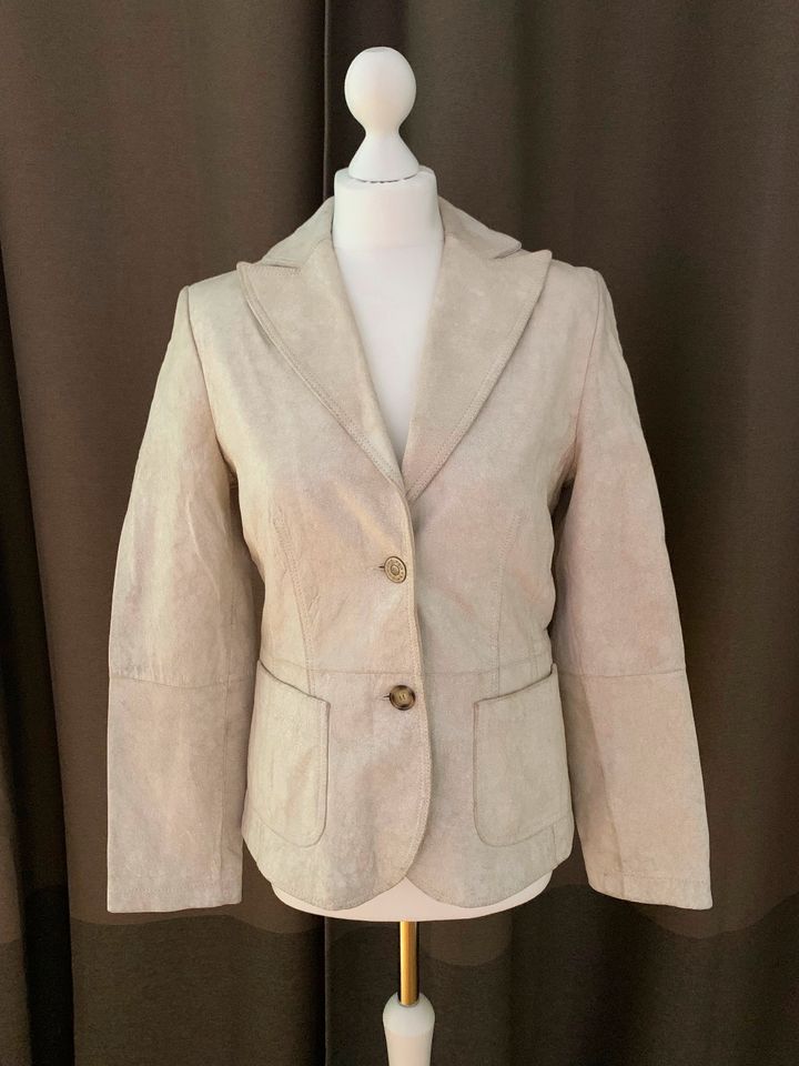 Lederjacke, Lederblazer, Ledersakko von oui set, Damen, Gr. 38 in München