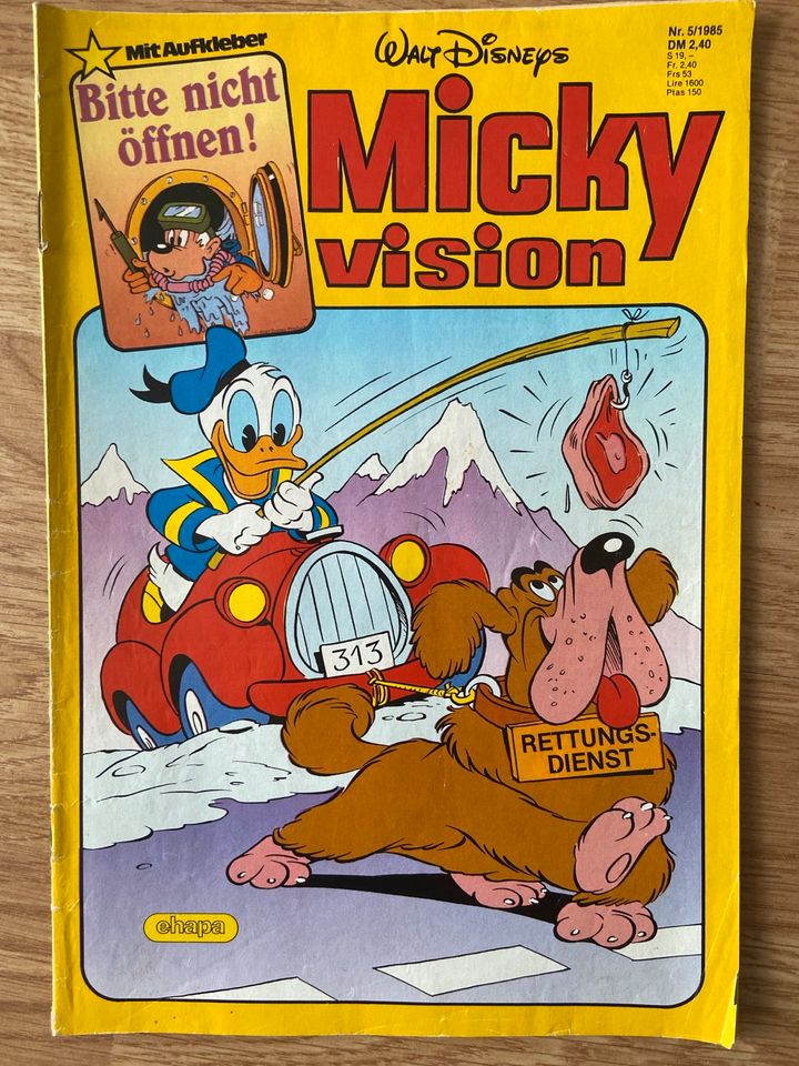 Micky Maus Hefte 1979 bis 1990er in Walldürn