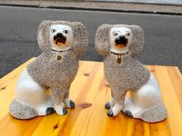 Puffhunde ( 2 Stück ) aus Porcelan Saarland - Blieskastel Vorschau