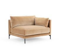 SOFACOMPANY Vincent 1-Sitzer Modul rechts Velour Matt Beige Pankow - Prenzlauer Berg Vorschau