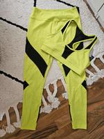 Neu m. Etikett Sport set bh & Leggings gr 40/ 42 neon mesh Sachsen-Anhalt - Gommern Vorschau